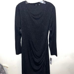APT9 Glitz Angelina Knit Wrap Dress Sz 0X